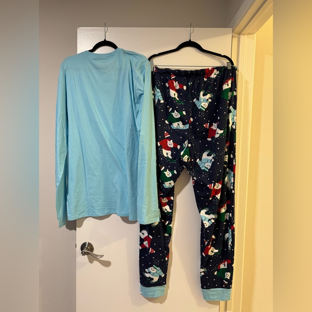 The Honest Co NWT polar bear Pajama Set size xxl gender neutral - Picture 8 of 8